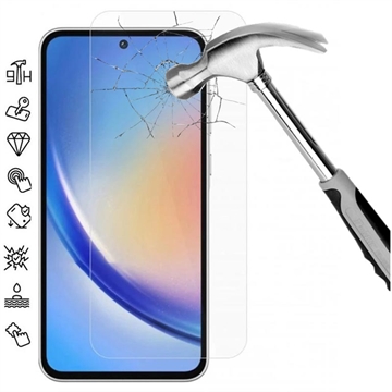 Samsung Galaxy A35 Tempered Glass Screen Protector - Case Friendly - Clear
