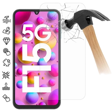 Samsung Galaxy F15 Tempered Glass Screen Protector - Case Friendly - Clear