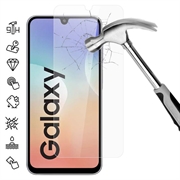 Samsung Galaxy M17 Tempered Glass Screen Protector - 9H - Case Friendly - Transparent