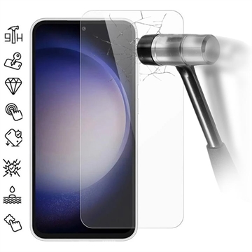 Samsung Galaxy S23 FE Tempered Glass Screen Protector - Case Friendly - Clear