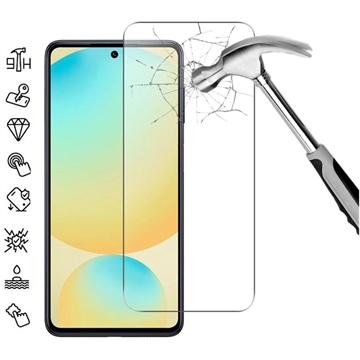 Samsung Galaxy S25 Tempered Glass Screen Protector - Case Friendly - Transparent