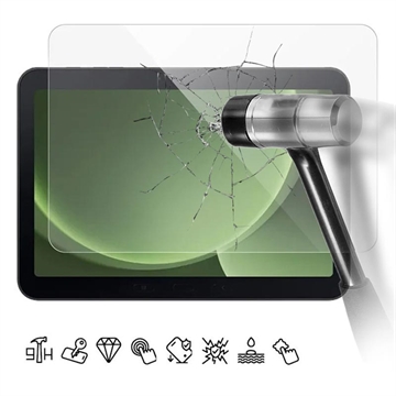 Samsung Galaxy Tab Active5 Pro Tempered Glass Screen Protector - Case Friendly - Clear