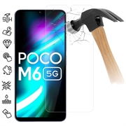 Xiaomi Poco M6 Tempered Glass Screen Protector - Case Friendly - Clear