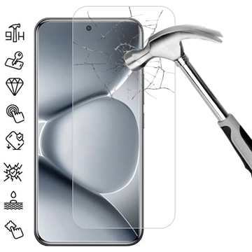 Xiaomi Redmi Note 15 Pro 5G Tempered Glass Screen Protector - 9H - Case Friendly - Transparent