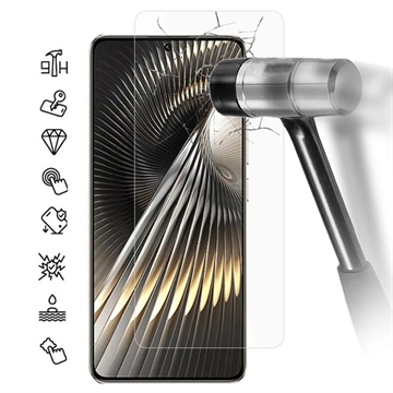 Xiaomi Redmi Turbo 3/Poco F6 Tempered Glass Screen Protector - 9H, 0.3mm - Case Friendly  - Clear