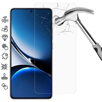Xiaomi Redmi Turbo 4/Poco X7 Pro Tempered Glass Screen Protector - Case Friendly - Transparent