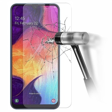 Samsung Galaxy A50 Tempered Glass Screen Protector - 9H, 0.3mm - Clear