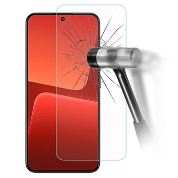 Xiaomi 13 Tempered Glass Screen Protector - 9H, 0.3mm, 2.5D - Clear