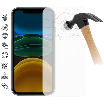 iPhone 11 Tempered Glass Screen Protector - 9H - Transparent