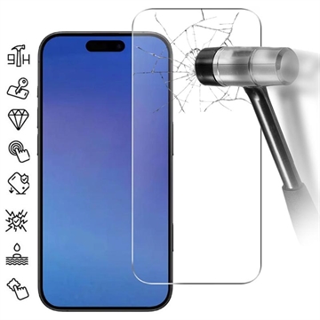iPhone Air Tempered Glass Screen Protector - 9H - Case Friendly - Transparent