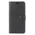 Nokia 8 Textured Wallet Case - Black