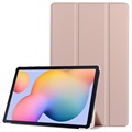 Tri-Fold Series Samsung Galaxy Tab A7 10.4 (2020) Folio Case - Rose Gold