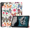 Tri-Fold Series Nokia T20 Smart Folio Case - Butterflies