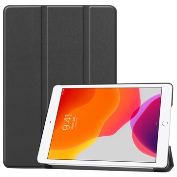 Tri-Fold Series iPad 10.2 2019/2020 Smart Folio Case - Black