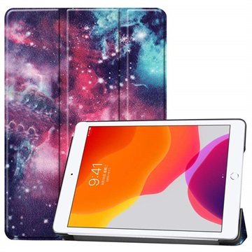 Tri-Fold Series iPad 10.2 2019/2020 Smart Folio Case - Galaxy