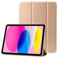 Tri-Fold Series iPad (2022) Smart Folio Case - Gold