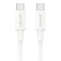 USAMS U90 SJ763 1m Type-C Data Transfer / Fast Charging Cable - 60W - White