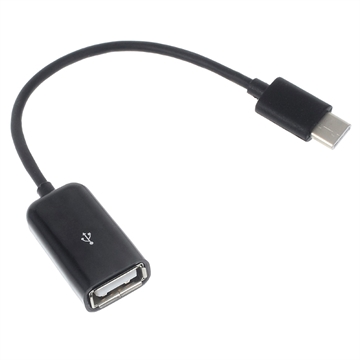 USB 3.1 Type-C / USB 2.0 OTG Cable Adapter - 15cm