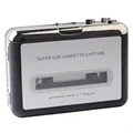 Portable Cassette to mp3 Audio Converter - Silver / Black
