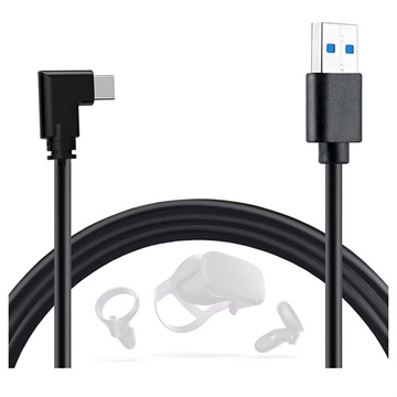 High Speed USB Type-C PC VR Link Cable - Oculus Quest, Quest 2 (Bulk Satisfactory) - 5m