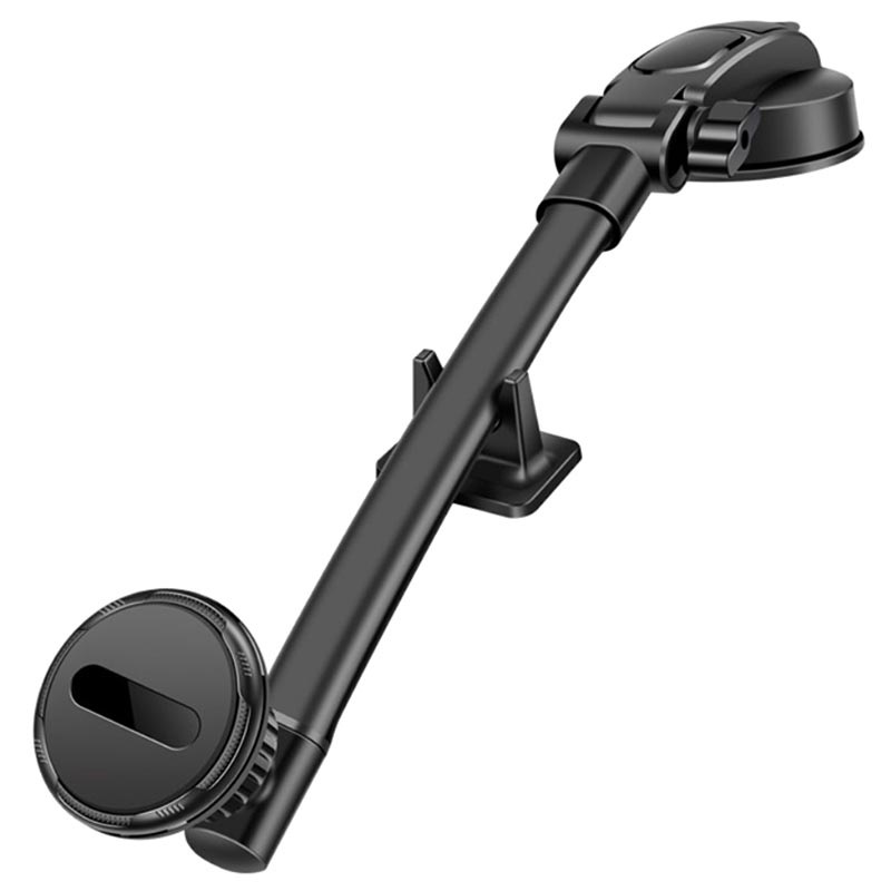 Universal Dashboard Phone Holder with Suction Cup Black