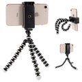 Saii Universal Flexible Smartphone Tripod Stand - 60-85mm - Black