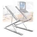 MTP Universal Foldable Multi-angle Laptop Stand N8 - 17.3" - Silver