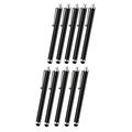 Universal Stylus Pen for iPhone, Smartphone & Tablet - 20 Pcs. - Black