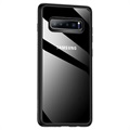 Usams Mant Samsung Galaxy S10 Hybrid Case - Black / Clear
