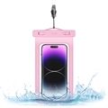 Usams US-YD011 Universal Floating Waterproof Case - 7" - Pink