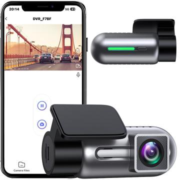 V57 WiFi Mini Dash Cam 1080p - WiFi and App Control