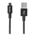 Verbatim Sync & Charge MicroUSB Cable - 0.3m - Black