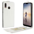 Huawei P20 Lite Vertical Flip Case with Card Slot