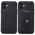 Vili T iPhone 12/12 Pro Case with Magnetic Wallet - Black