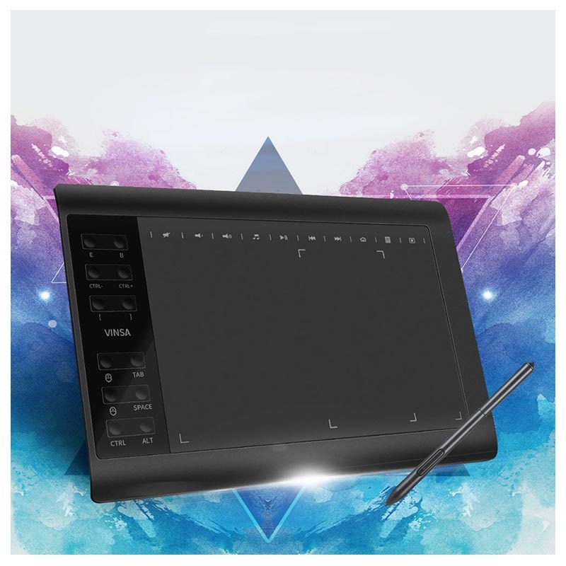 Vinsa VIN1060Plus PC & Smartphone Graphics Tablet 250x150 mm