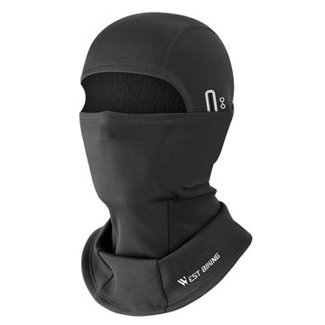 WEST BIKING YP0201343 Windproof Cycling Scarf Thermal Neck Gaiter Warm Breathable Neck Cover Head Cover with Glasses Holes