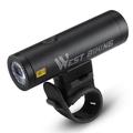 WEST BIKING YP0701332 500LM Bike Bright LED Front Light Night Cycling Bicycle Safety Torch Lamp - Black