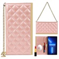 iPhone 13 Wallet Case with Makeup Mirror