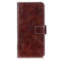 OnePlus Nord CE3 Wallet Case with Magnetic Closure - Brown
