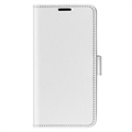 Samsung Galaxy A34 5G Wallet Case with Magnetic Closure - White