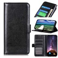 Motorola Edge X30 Wallet Case with Magnetic Closure - Black