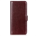 Nokia G50 Wallet Case with Stand Feature - Brown