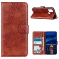 OnePlus Nord N10 5G Wallet Case with Magnetic Closure - Brown