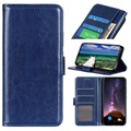 Oppo Reno6 5G Wallet Case with Magnetic Closure - Blue