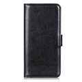Samsung Galaxy A14 Wallet Case with Magnetic Closure - Black