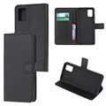 Samsung Galaxy M51 Wallet Case with Magnetic Closure - Black