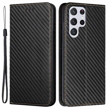 Samsung Galaxy S23 Ultra 5G Wallet Case - Carbon Fiber