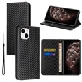 iPhone 14 Plus Wallet Case - Carbon Fiber