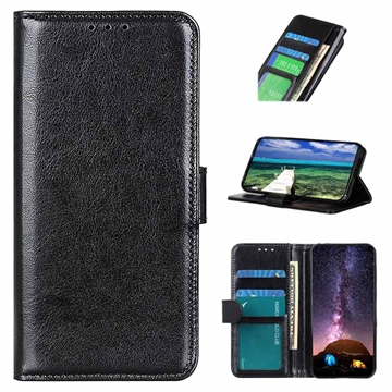 Nokia C32 Wallet Case with Magnetic Closure
