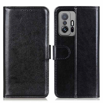 Xiaomi 11T/11T Pro Wallet Case with Stand Feature - Black
